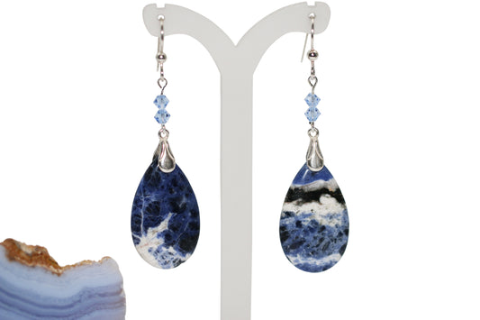 Sodalite Gemstone Earrings