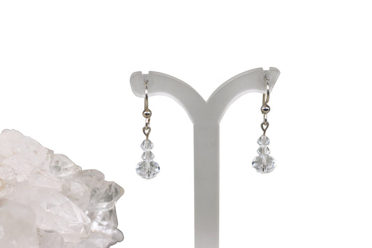 Clear Crystals Earrings