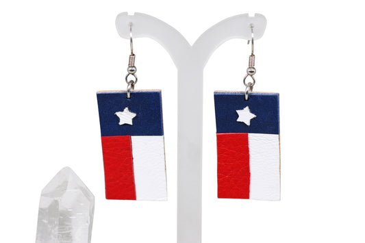 Texas Flag Earrings