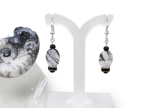 Tourmalinated Quartz Gems Set