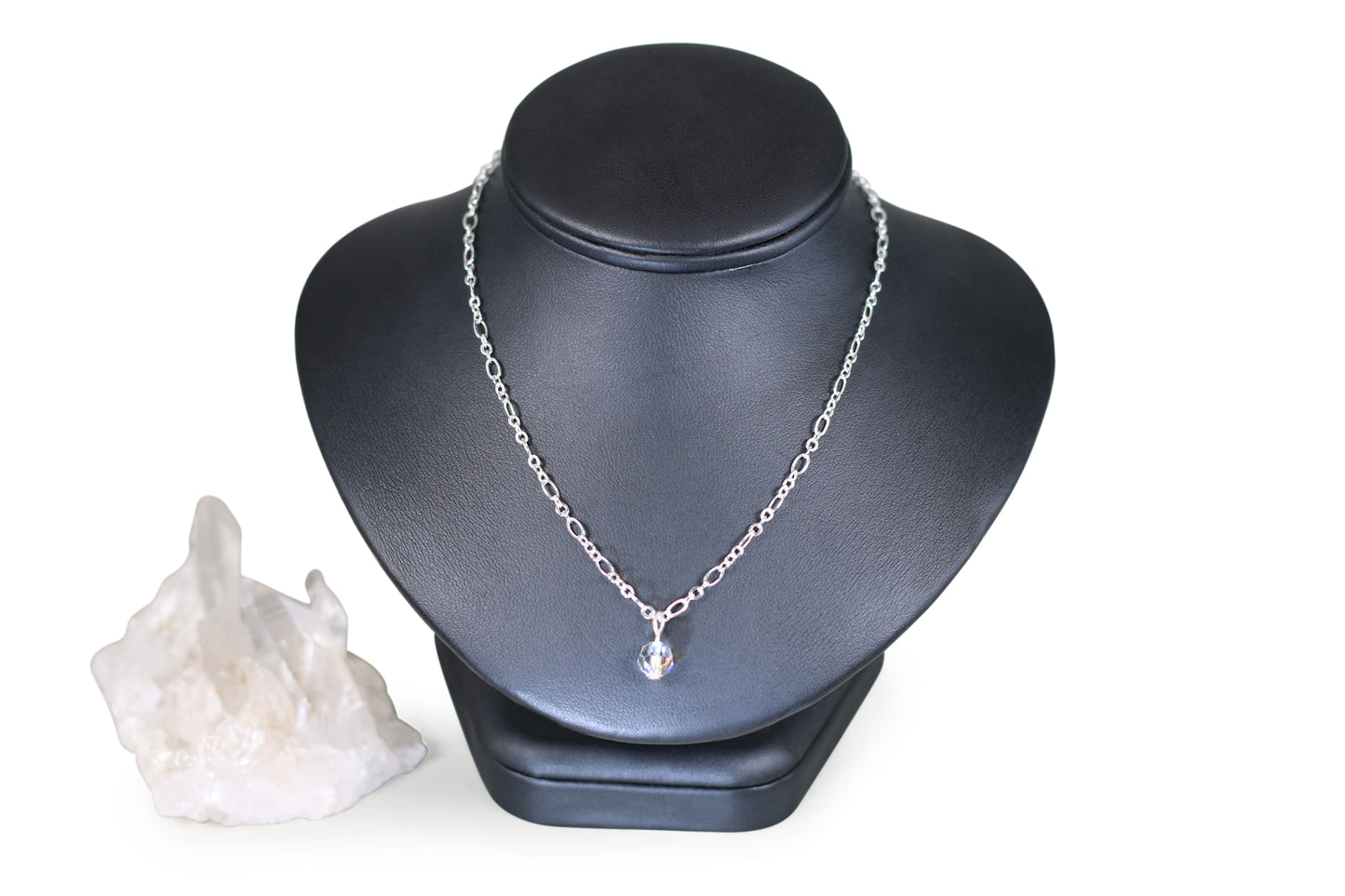 Clear Crystal 16" Necklace