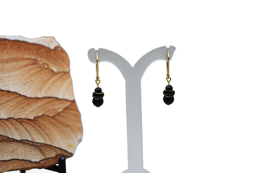 Magic Black Pearls Earrings