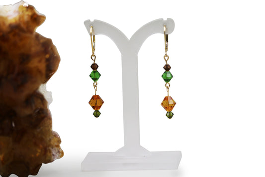 Forest Crystals Earrings