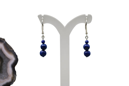 Lapis Gemstone Earrings