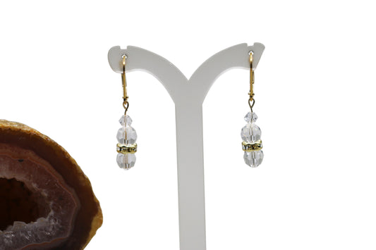 Clear Crystals Earrings