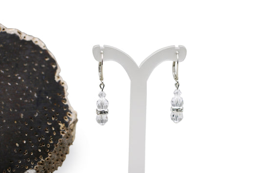 Clear Crystals Earrings