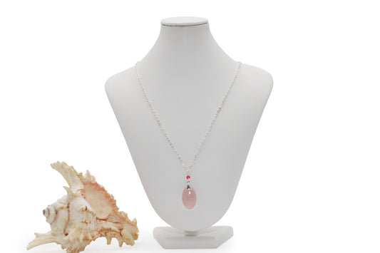 Rose Quartz 22" Necklace