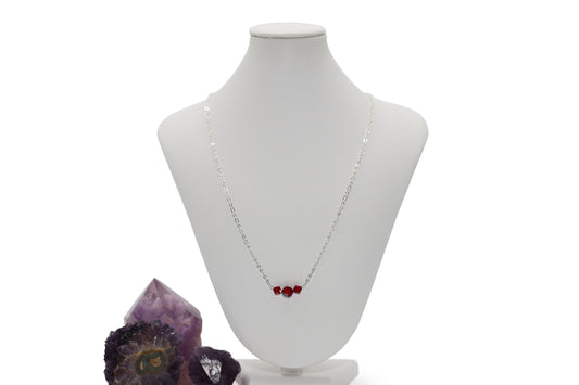 Siam Crystals 22" Necklace