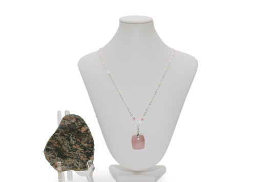 Rose Quartz 24" Necklace