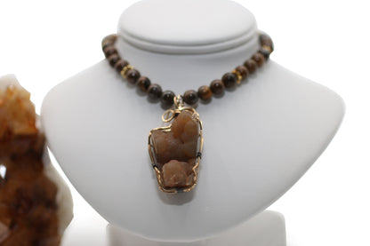 Botryoidal Agate 24" Necklace