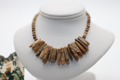 Picture Jasper 20" Necklace