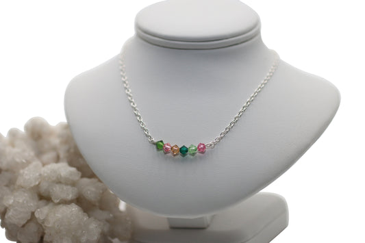 Tourmaline Crystals 18" Necklace