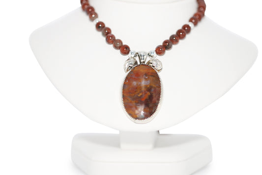 West Texas Agate 22" Necklace