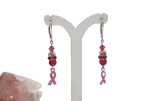 Breast Cancer Awareness Earrings