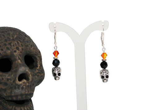 Halloween Skull Earrings