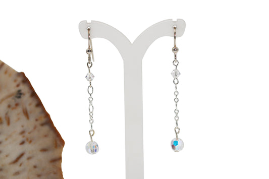 Clear Crystals Earrings