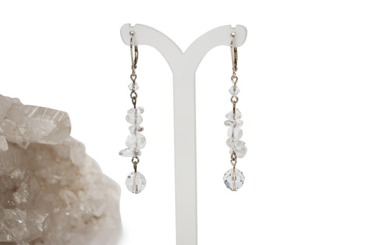 Quartz Gemstone Earrings