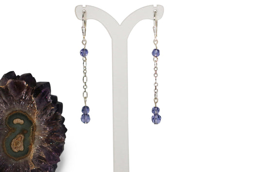 Tanzanite Crystals Earrings